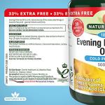 Evening Primrose Oil 500mg – Hormonal Balance & Skin Support