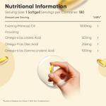 Evening Primrose Oil 1000mg - 180 Softgels