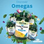 Evening Primrose Oil 1000mg for Hormonal Balance