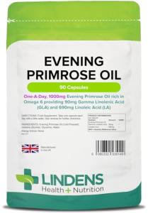 Lindens Evening Primrose Oil 1000mg - 90 Capsules