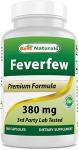 Naturals Feverfew 380 mg - 180 Capsules