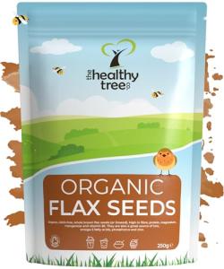 Organic Raw Brown Flax Seeds - High Omega 3