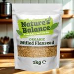 Organic Milled Flaxseed Powder - Gluten Free 1kg