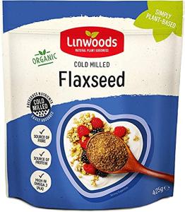 Linwoods Organic Milled Flaxseed 425g Package