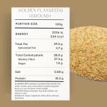 Organic Ground Flaxseed, High Protein & Omega-3s