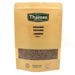 Organic Golden Flaxseed Ground - 1kg Resealable Bag