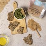 Organic Golden Flaxseed by Wholefood Earth - 1 kg