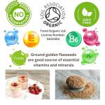 Organic Ground Flaxseed, High Protein & Omega-3s