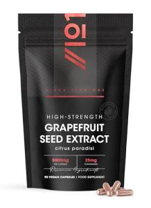 Grapefruit Seed Extract 5000mg – 90 Vegan Capsules
