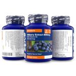 Zipvit Bilberry Extract 4000mg Eye Supplement, 120 Vegan Tablets