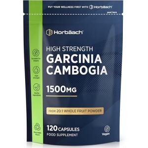 Garcinia Cambogia 1500mg Vegan Capsules 120ct