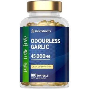 High Strength Odourless Garlic Capsules 45,000mg