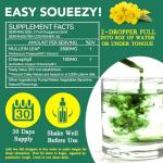 Mullein Leaf Liquid Drops for Quick Absorption