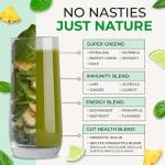 Inspiriko Super Greens Powder with Probiotics, 150g