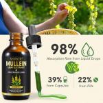 Mullein Leaf Extract Drops for Lung Support