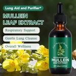 Mullein Leaf Liquid Drops for Quick Absorption