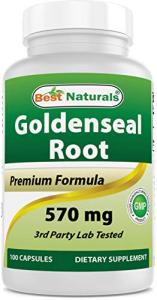 Goldenseal Root 570 mg - 100 Capsules