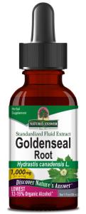 Golden Seal Root 1000mg, Gluten-Free Liquid Extract