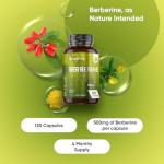 Berberine 500mg Capsules - 120 Vegan Capsules