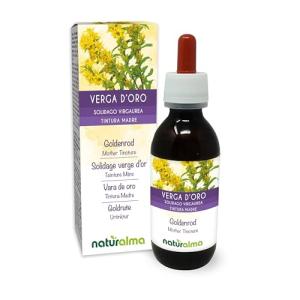 Goldenrod Herb Liquid Extract Drops 120 ml Vegan