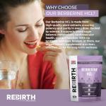 High Strength Berberine HCL 500mg - 60 Capsules