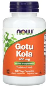Now Foods Gotu Kola 450mg for Cognitive Support
