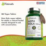 Gotu Kola Vegan Tablets for Stress Relief