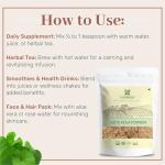 Gotu Kola Powder for Stress & Focus - 200g