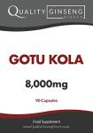 Gotu Kola 8,000mg Capsules for Enhanced Wellness