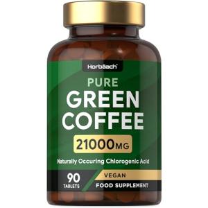 Green Coffee Bean Extract 21,000mg Vegan Tablets