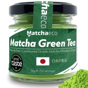 Japanese Ceremonial Matcha Green Tea Powder, 50g