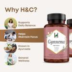 H&C Gymnema 750mg Caplets for Blood Sugar Support