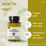 Organic Gymnema Sylvestre 120 Tablets