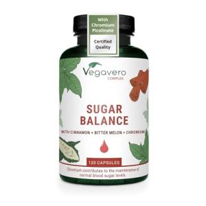 Vegavero Blood Sugar Control - 120 Vegan Capsules