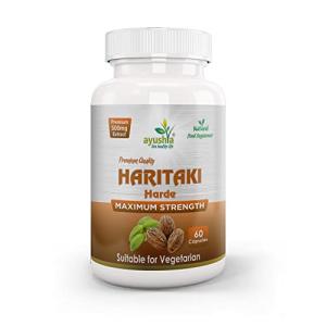 Ayushya Haritaki Capsules - 60 Natural Capsules