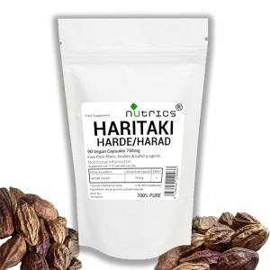 Nutrics® 750mg Haritaki Capsules - 90 Vegan Capsules