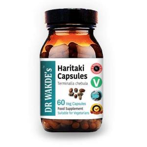 Dr Wakde's Haritaki Capsules - 60 Vegan Caps