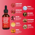 Cayenne Pepper Liquid Drops with Vitamin D3 K2