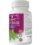 Organic Holy Basil Capsules for Mental Balance & Energy