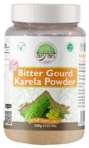 Karela (Bitter Gourd) Powder 100g by Aryan Herbals
