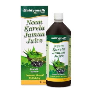 Baidyanath Neem Karela Jamun Juice - Blood Sugar Support