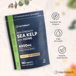 Sea Kelp Tablets 4000mg for Iodine Support