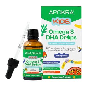 Vegan Omega 3 DHA Drops for Kids – 50mL