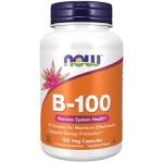 Now Foods B-100 Vitamin B Complex, 100 Veggie Caps