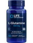 Life Extension L-Glutamine Capsules, 100 Count