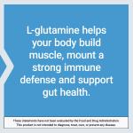 Life Extension L-Glutamine Capsules, 100 Count