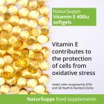 NaturPlus Vitamin E 400iu - 180 Capsules