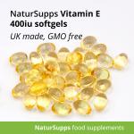 NaturPlus Vitamin E 400iu - 180 Capsules