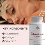 Glutathione Skin Whitening Antioxidant Capsules with Collagen