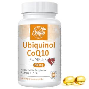 Ubiquinol CoQ10 600 mg Softgels for Heart Health